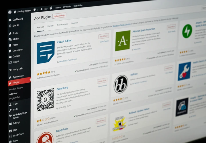 Fond d'écran WordPress