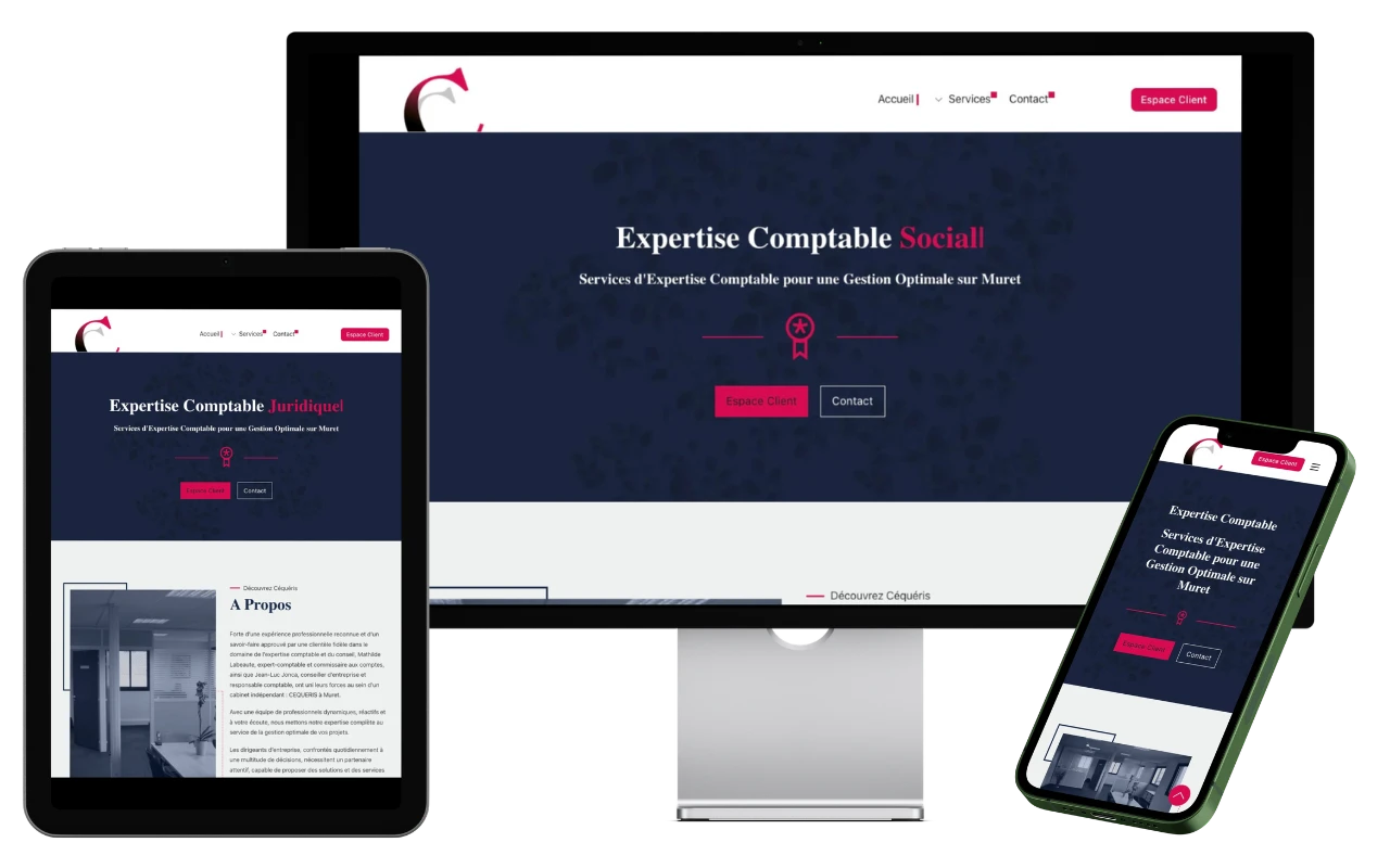 Fond Responsive du site cequeris.com