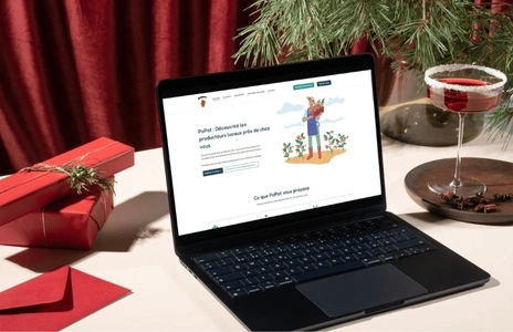 Mockup desktop du site popot.fr