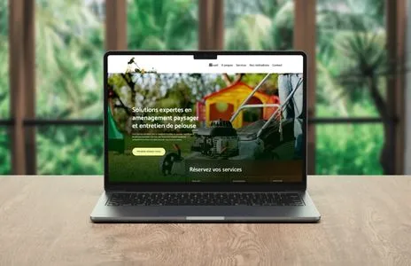 Mockup desktop du site paysagiste.composoxy.pozcrea.fr